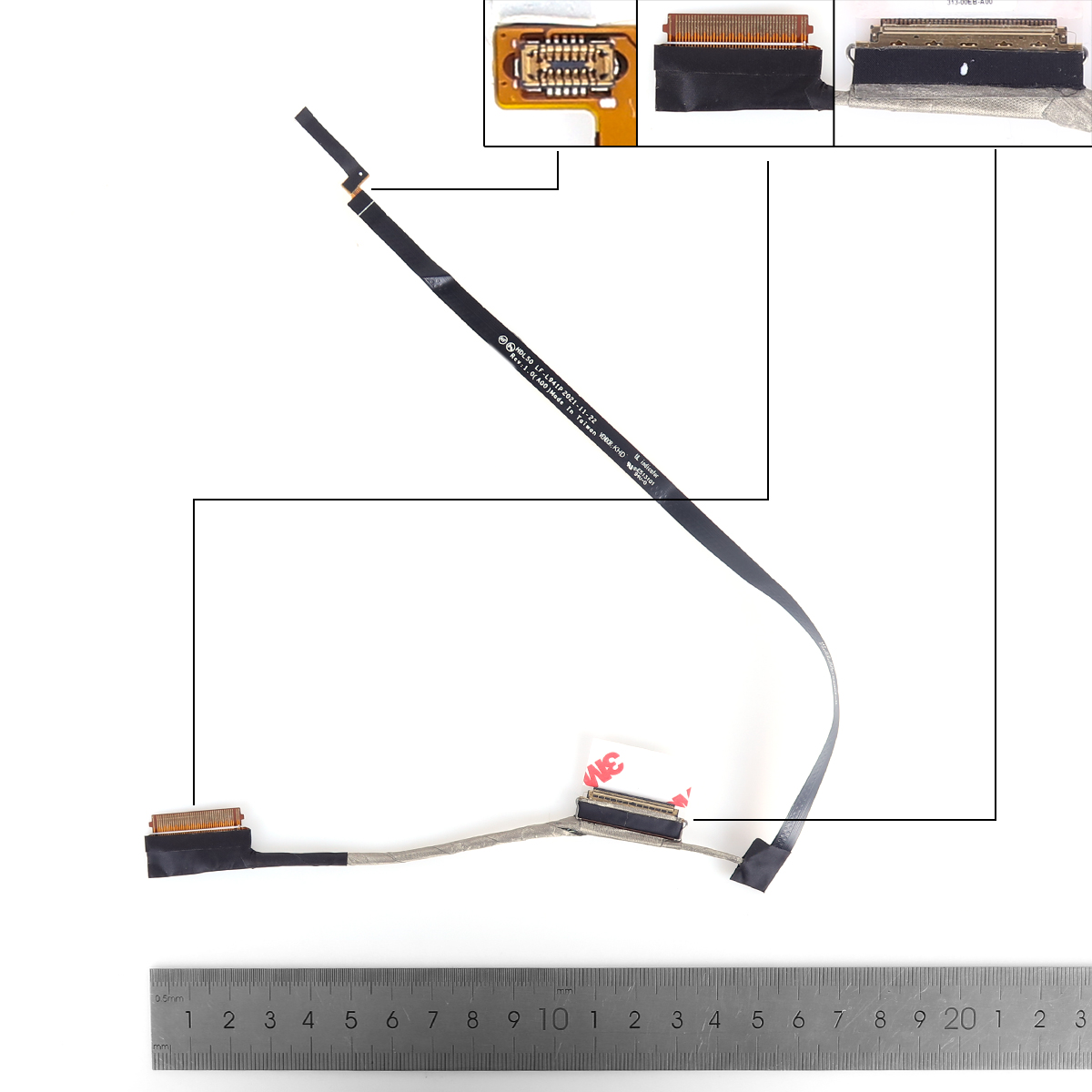 Picture of New LCD Display Screen Cable Replacement  For  DELL Inspiron 3520 3521 3525 40pin 0.5.