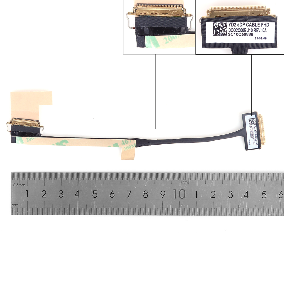 Picture of New LCD Display Screen Cable Replacement  For Lenovo X1 Carbon 2018 6th 01YR427 SC10Q59888