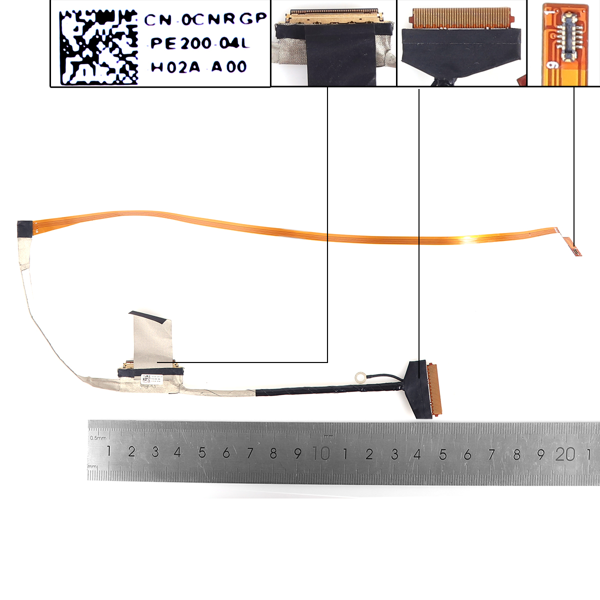 Picture of New LCD Display Screen Cable Replacement  For Dell  15-7590 G7-7590 40pin 0.5 144hz.
