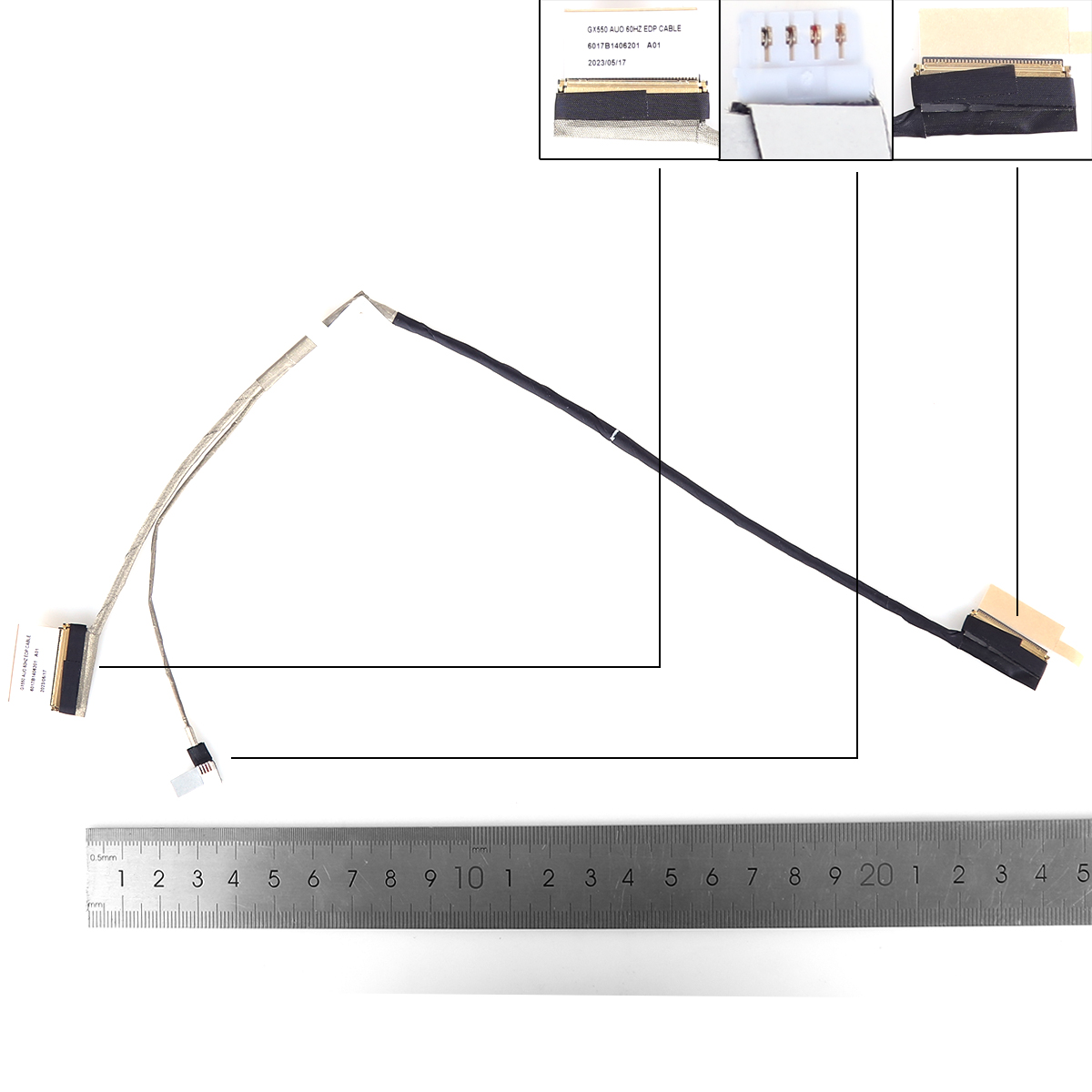 Picture of New LCD Display Screen Cable Replacement  For ASUS  GX550 GX550LXS/LWS/Q 60HZ 40pin 0.5.