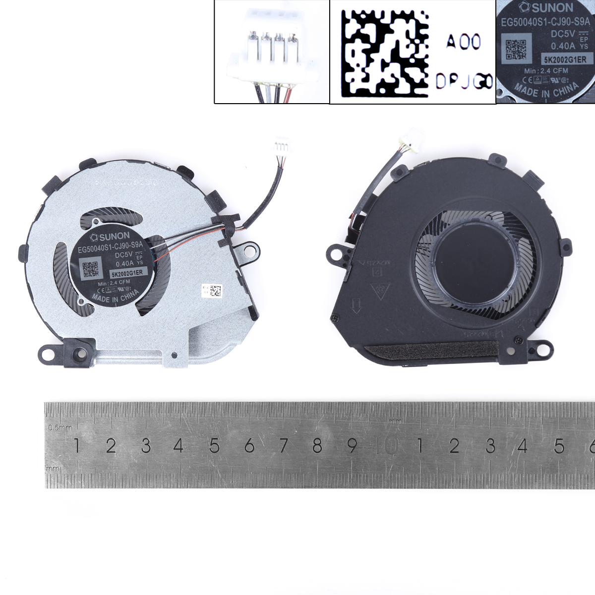 Picture of New Replacement CPU Cooling Fan For DELL Latitude 7410 2-in-1（ORG） DC28000PXSL DPJG0 0DPJG Layout