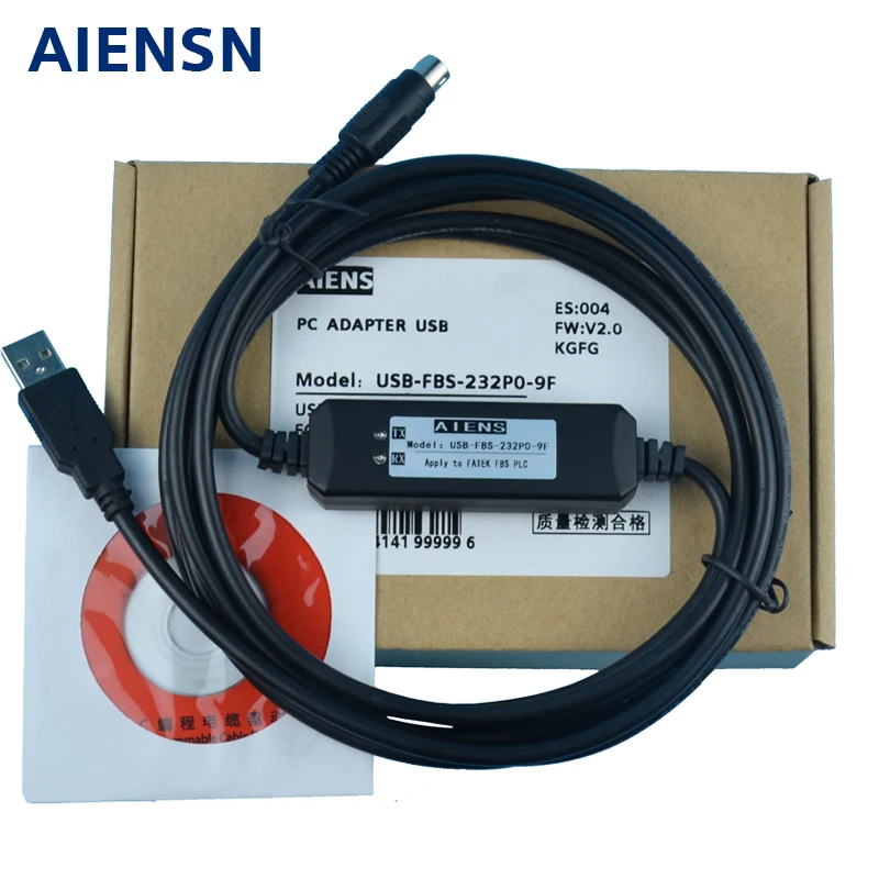 Picture of Suitable for FATEK FBS B1 B1z PLC programming cable data download line USB-FBS-232P0-9F
