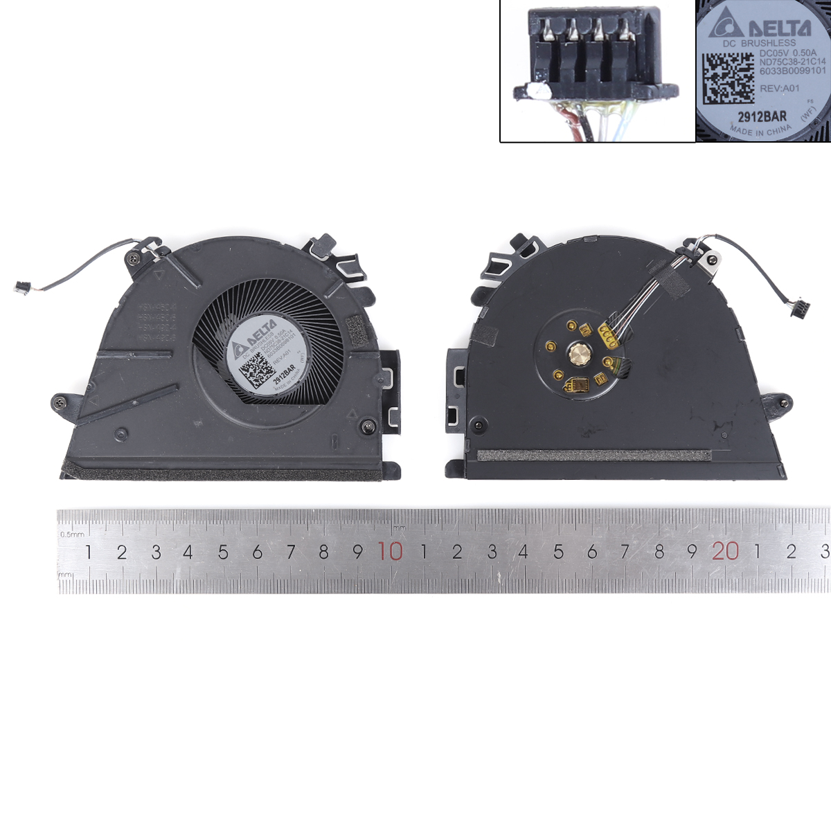Picture of New Replacement CPU Cooling Fan For HP EliteBook 840 845 860 865 G9 HSN-I45C I49C（ORG） N/A Layout
