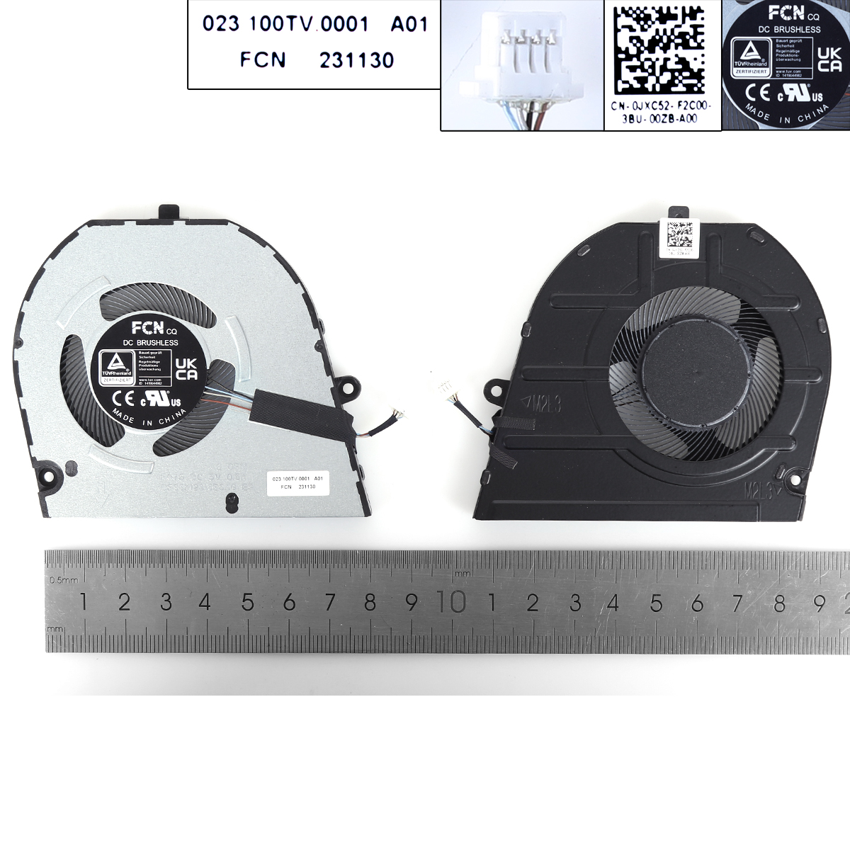 Picture of New Replacement CPU Cooling Fan For  DELL Inspiron 14 5430（ORG） 0JXC52 Layout