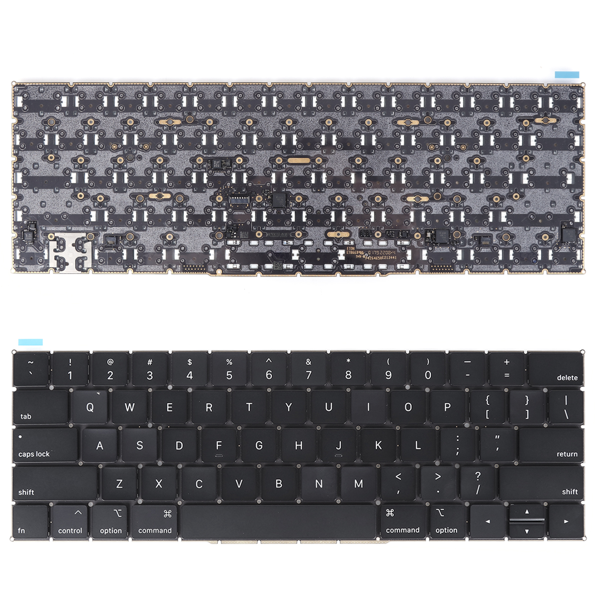 Picture of New Replacement Laptop Keyboard For Apple MacBook A1989 A1990 BLACK(Without Backlit) US Layout