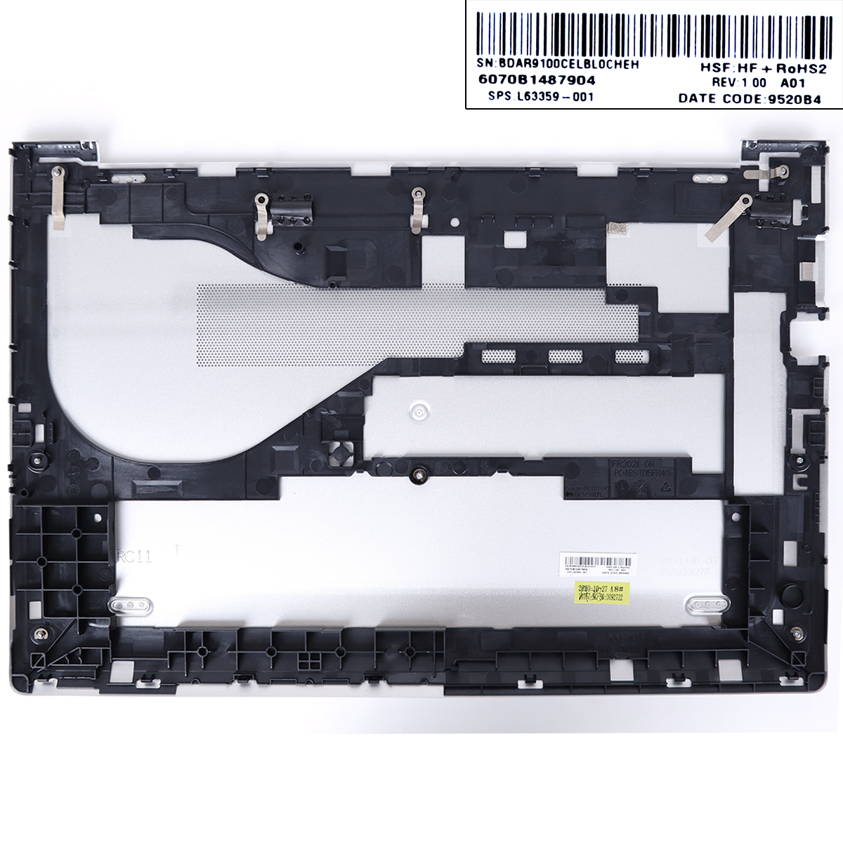 Picture of New Replacement Laptop Cover For HP EliteBook 850 755 G5 Bottom Case Base Silver Cover.