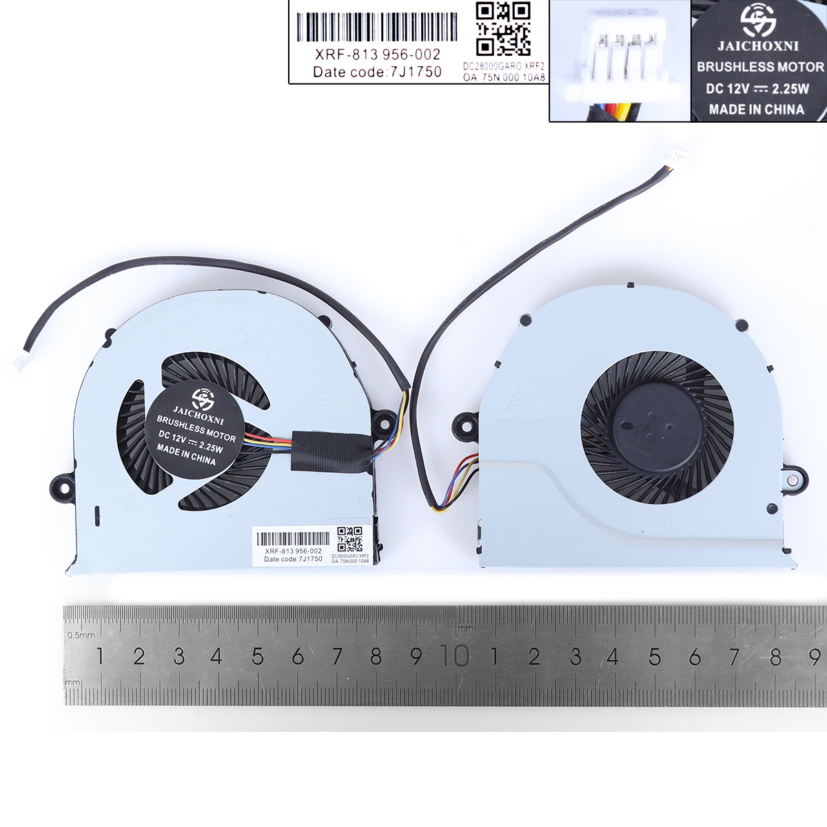Picture of New Replacement CPU Cooling Fan For Asus ROG Strix GL503 GL503V GL503VD FX503VD FX503（High copy） N/A Layout