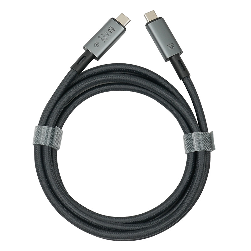 Picture of Applicable to Huawei mobile phone dual Type-c data cable C to C Apple 15 C to C charging cable PD240W Fast charging cable 8K60Hz+40Gbps+240W 1 m