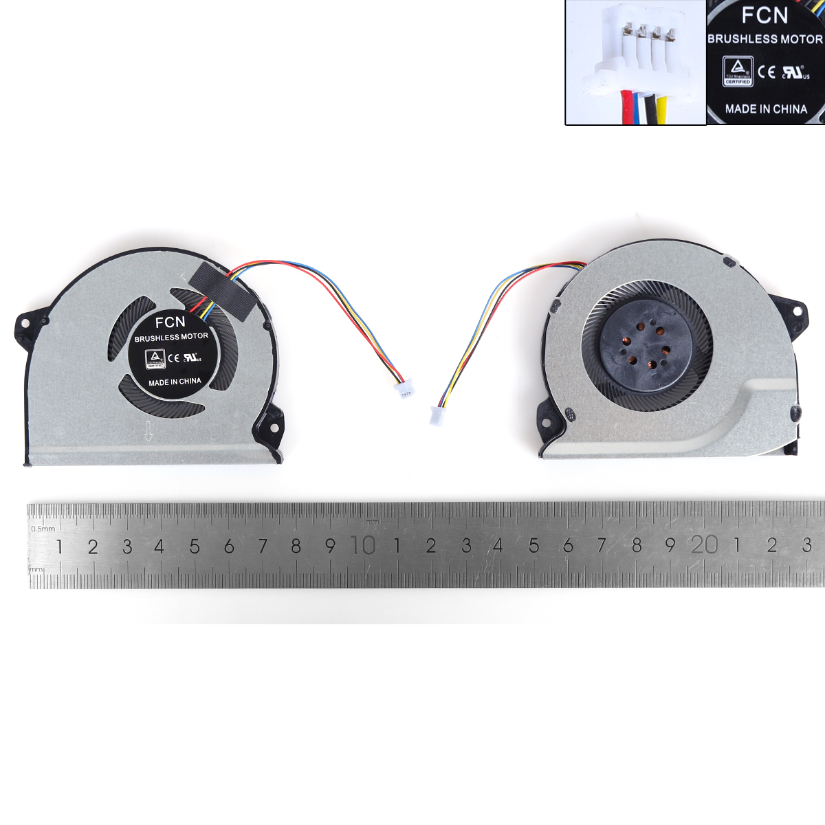 Picture of New Replacement CPU Cooling Fan For Asus GL702VS GL702VSK S7VS GL702VM VMK S7VM（CPU,High copy） N/A Layout