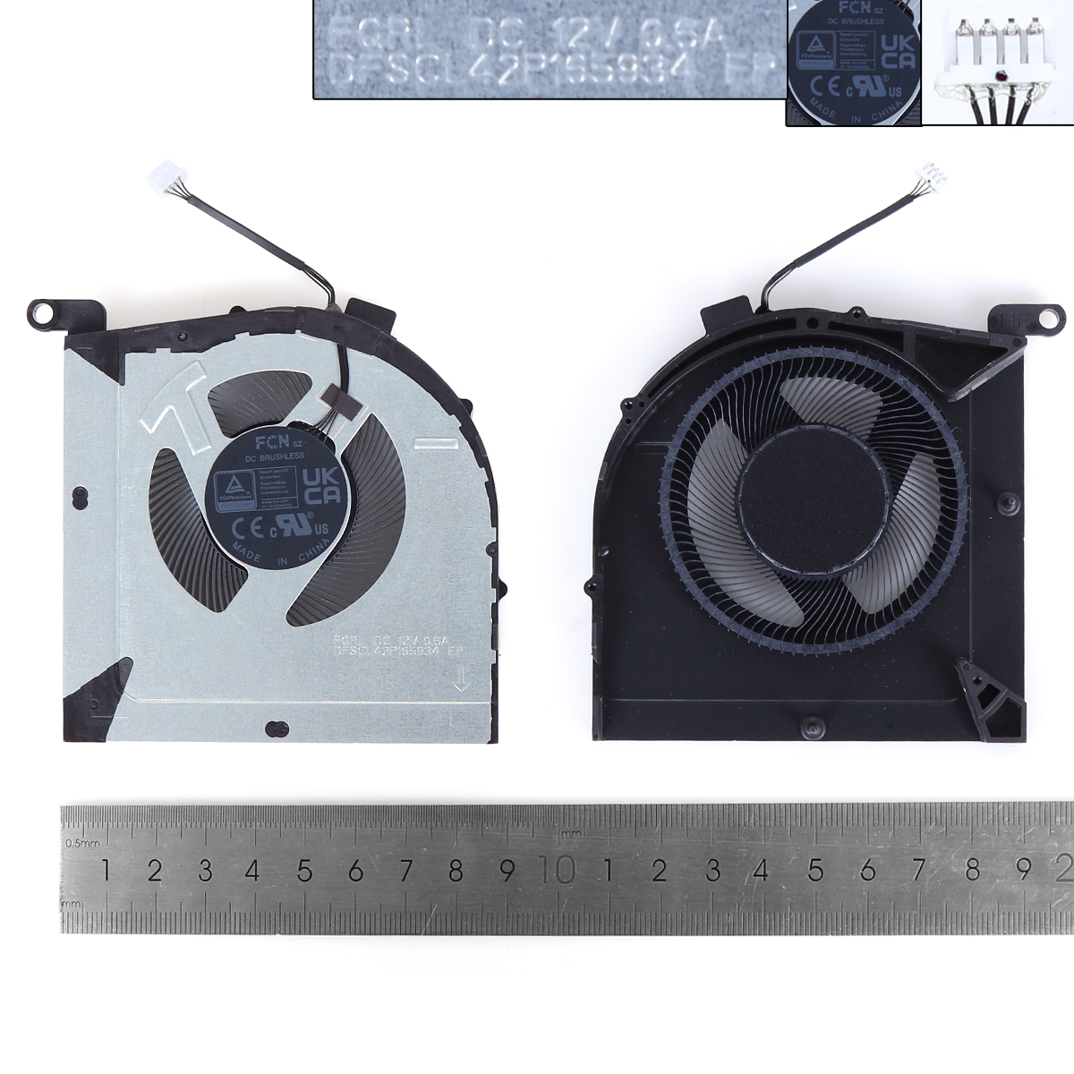 Picture of New Replacement CPU Cooling Fan For Lenovo LOQ 15IRH8 GeekPro G5000 IRH8 12V（CPU,ORG） N/A Layout