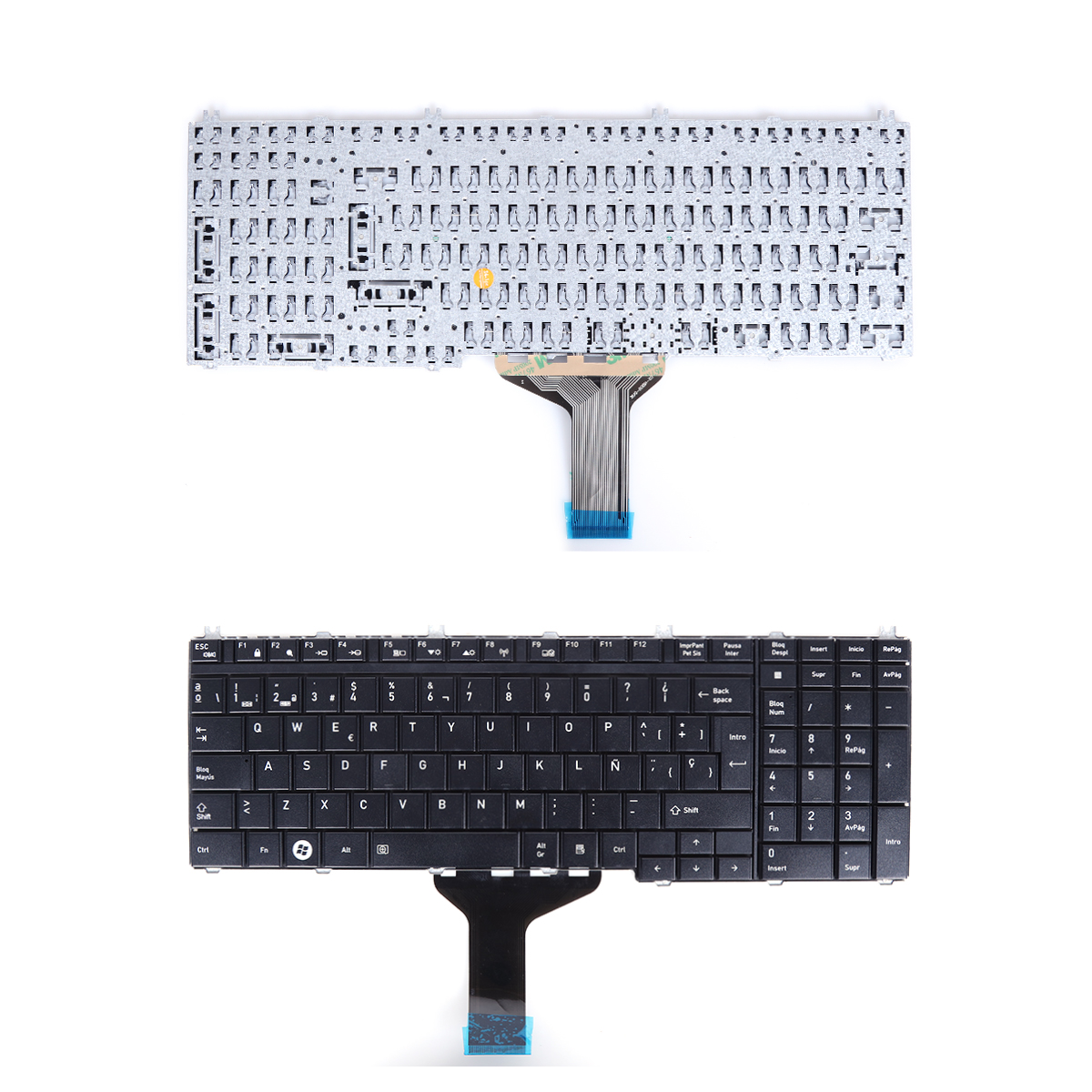 Picture of New Replacement Laptop Keyboard For TOSHIBA Satellite A500 F501 P505 BLACK OEM SP Layout