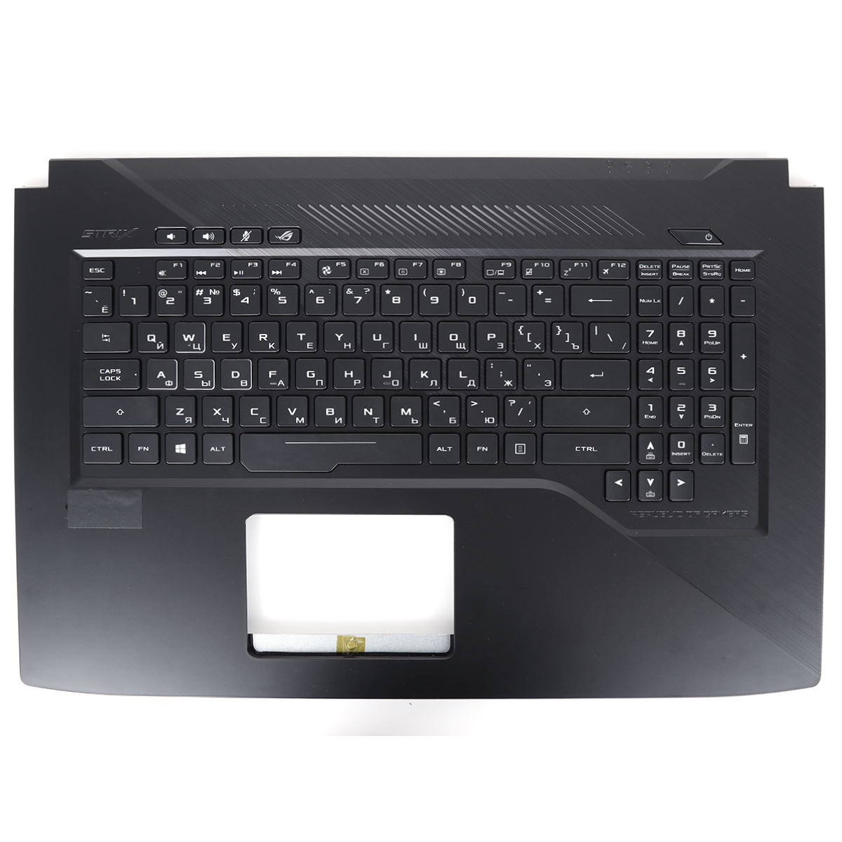 Picture of New Replacement Laptop Cover For ASUS GL703GE Upper Case Palmrest with RU Keyboard(BACKLIGHT,RGB 4-ZONE) 