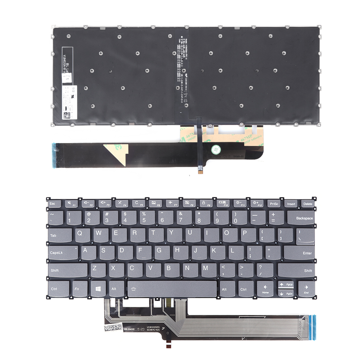 Picture of New Replacement Laptop Keyboard For LENOVO YOGA 340-14 Ideapad 540S-14 340S-14 Air-14 2019 GRAY(Backlit WIN8) US Layout