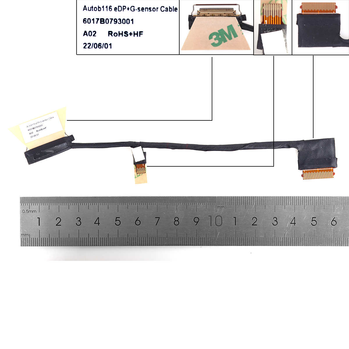 Picture of New LCD Display Screen Cable Replacement  For HP ProBook X360 11 G1 EE.