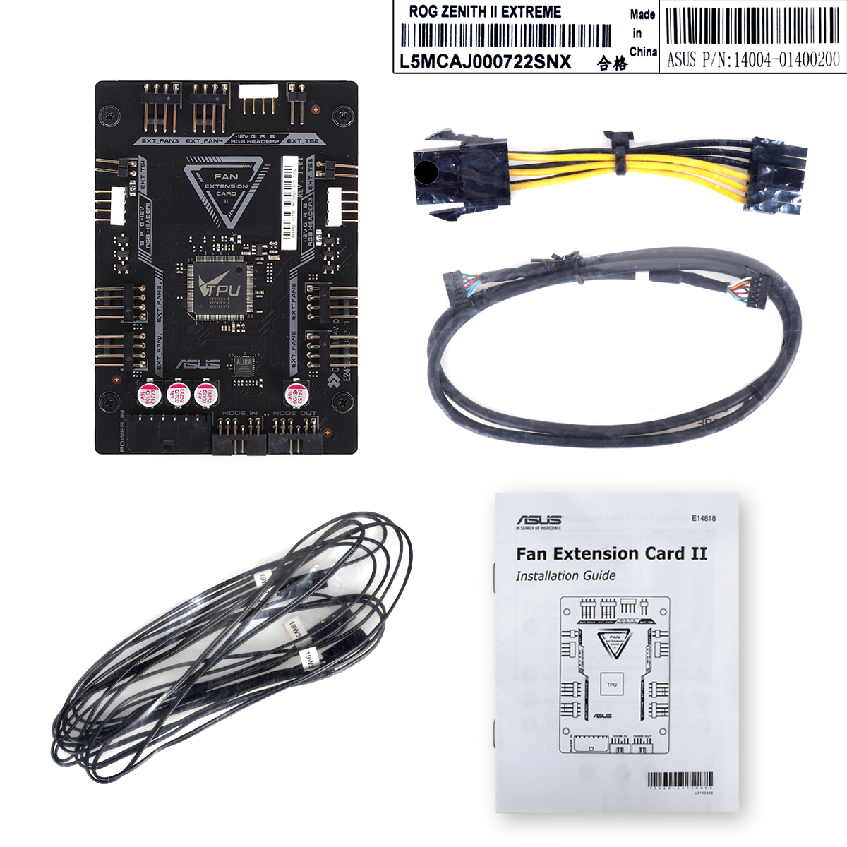 Picture of  ASUS Fan Extension Card II FOR ROG RAMPAGE VI EXTREME ENCORE ,PRIME X299 EDITION