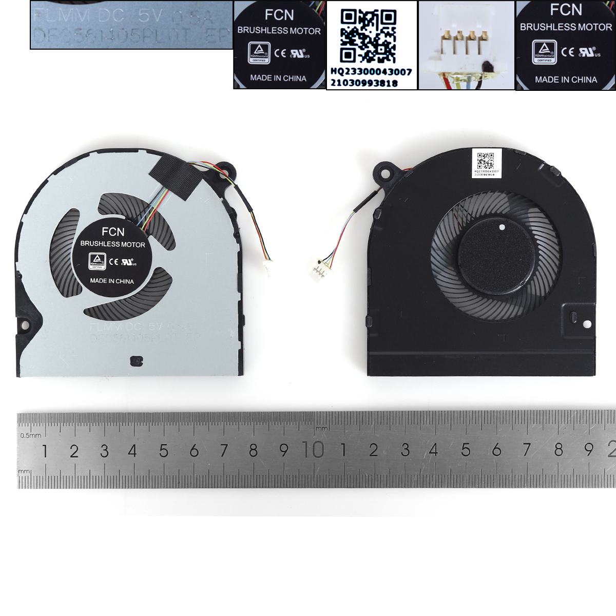 Picture of New Replacement CPU Cooling Fan For Acer SWIFT 3 SF314-42 53 56G 57G 59 Fan N19C4 N17P3 N19H4 AP714-51GT AP714-51T SF514-54（ORG） DFS561405PL0T Layout