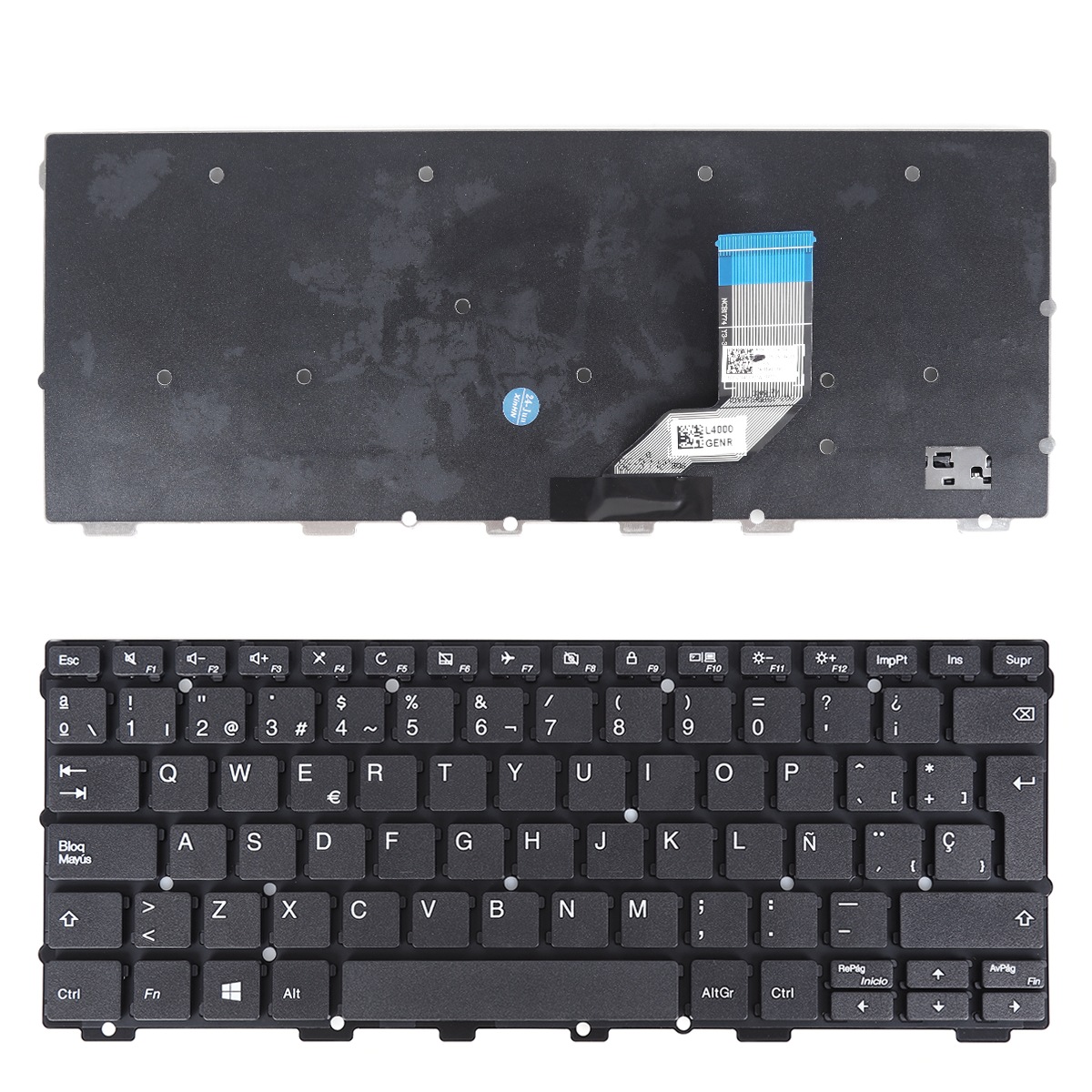 Picture of New Replacement Laptop Keyboard For LENOVO  N24  100E  300E  no backlight, black SP Layout