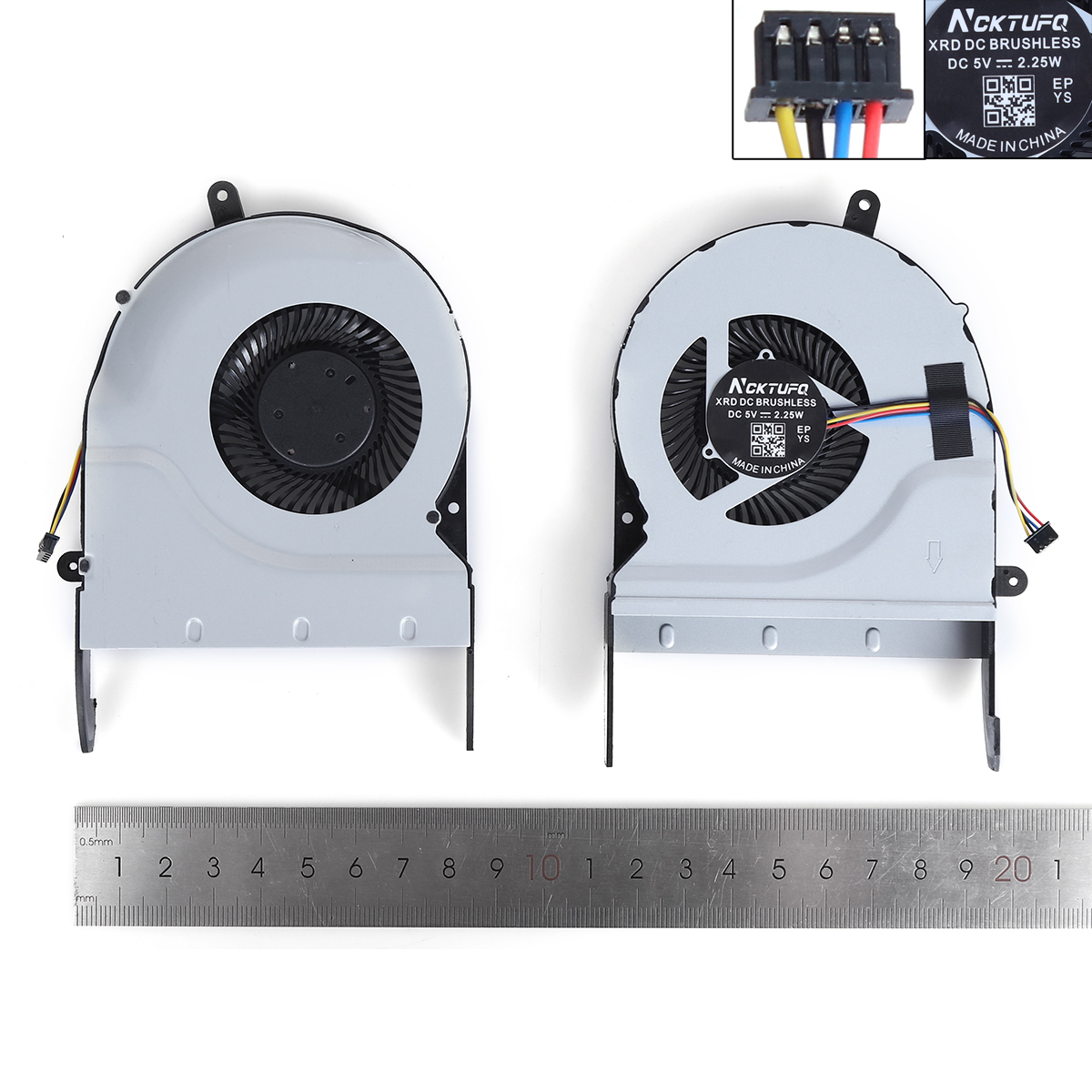 Picture of New Replacement CPU Cooling Fan For ASUS N551 N551J GL551JB G551/JM G551JX G58/ Jversion 1,High copy,With cover) N/A Layout