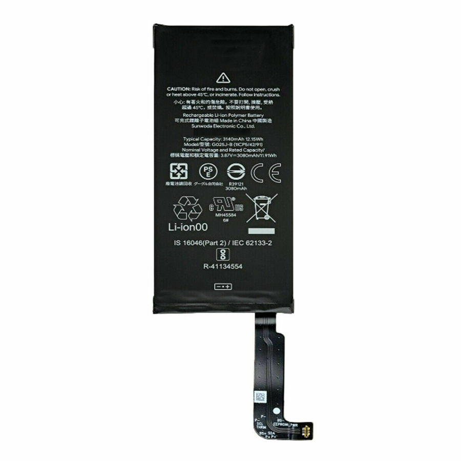 Picture of G025J-B BATTERY FOR GOOGLE PIXEL 4a G025J G025N 3140mAh BATTERY