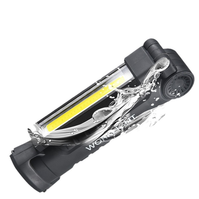 LED work light Folding rechargeable cob multi-function magnet tent light Outdoor flashlight Car inspection light