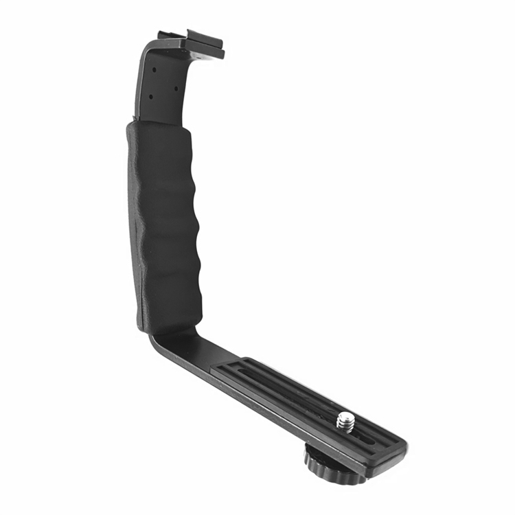 L-shaped expansion bracket suitable for DJI cloud mobile phone stabilizer camera bracket Mobile4 cold shoe general accessories