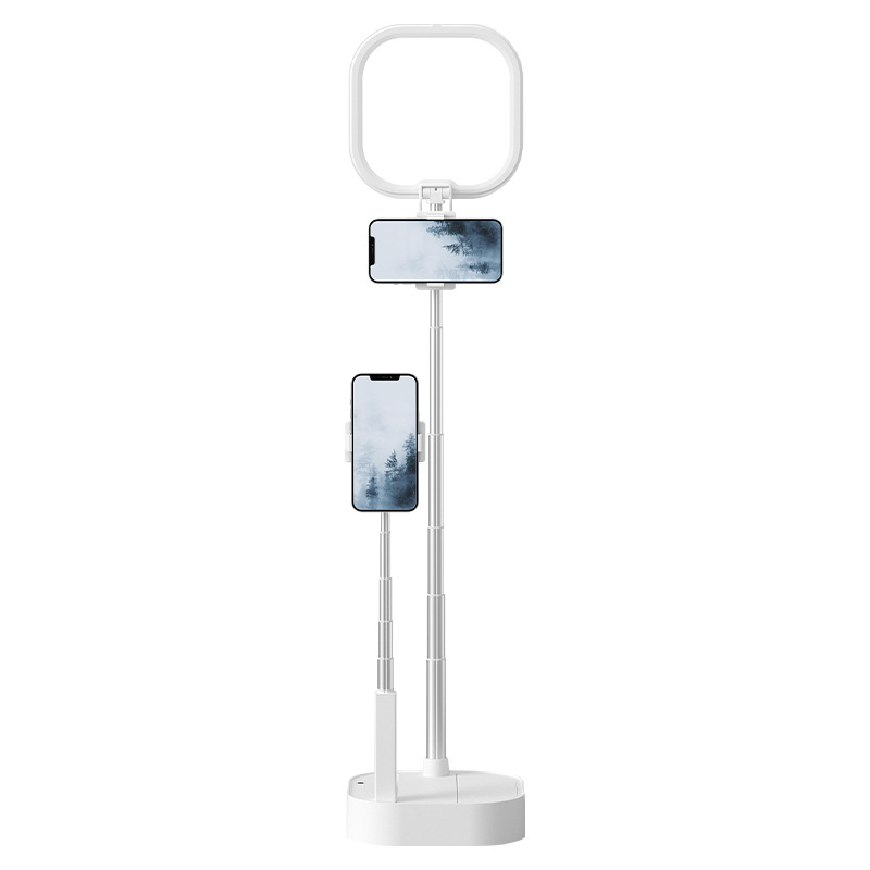 Dual camera livestream bluetooth fill light bracket