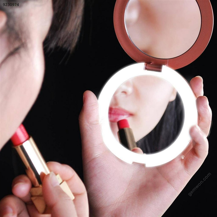 AIXPI Portable LED Folding Makeup Mirror