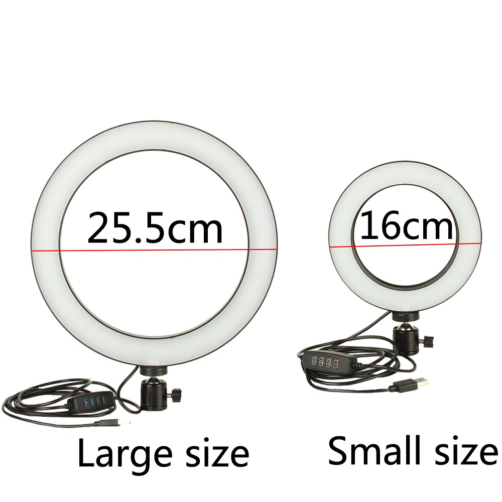 ring light size ring light size