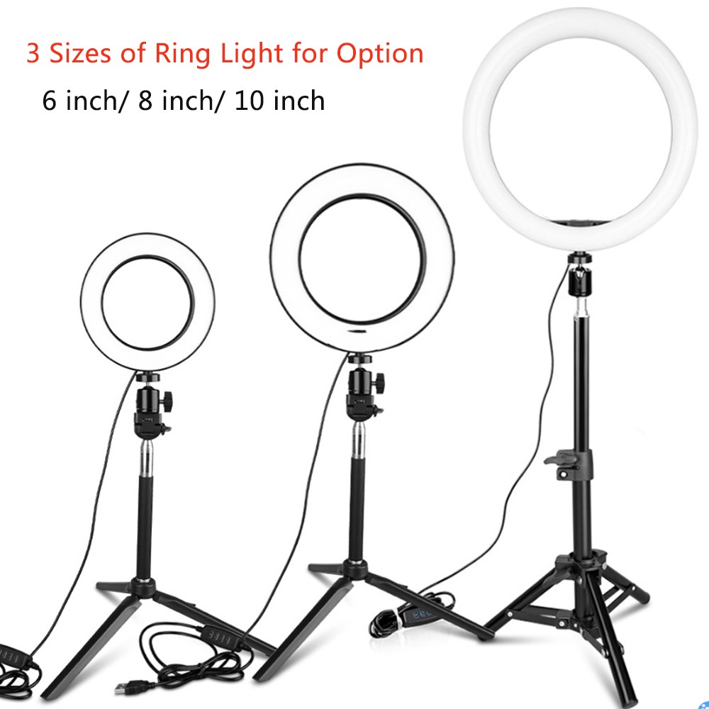 ring light size