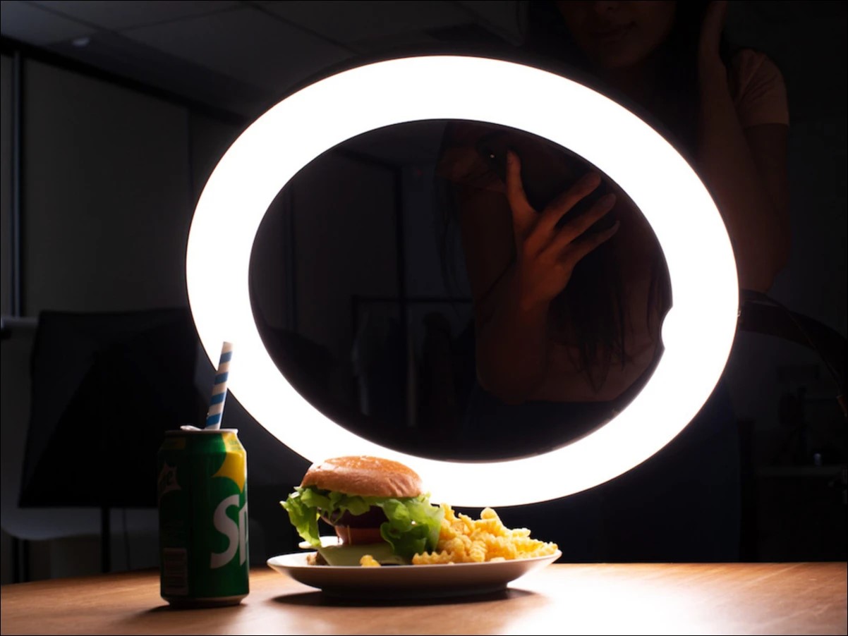 ring light food photography ring light food photography