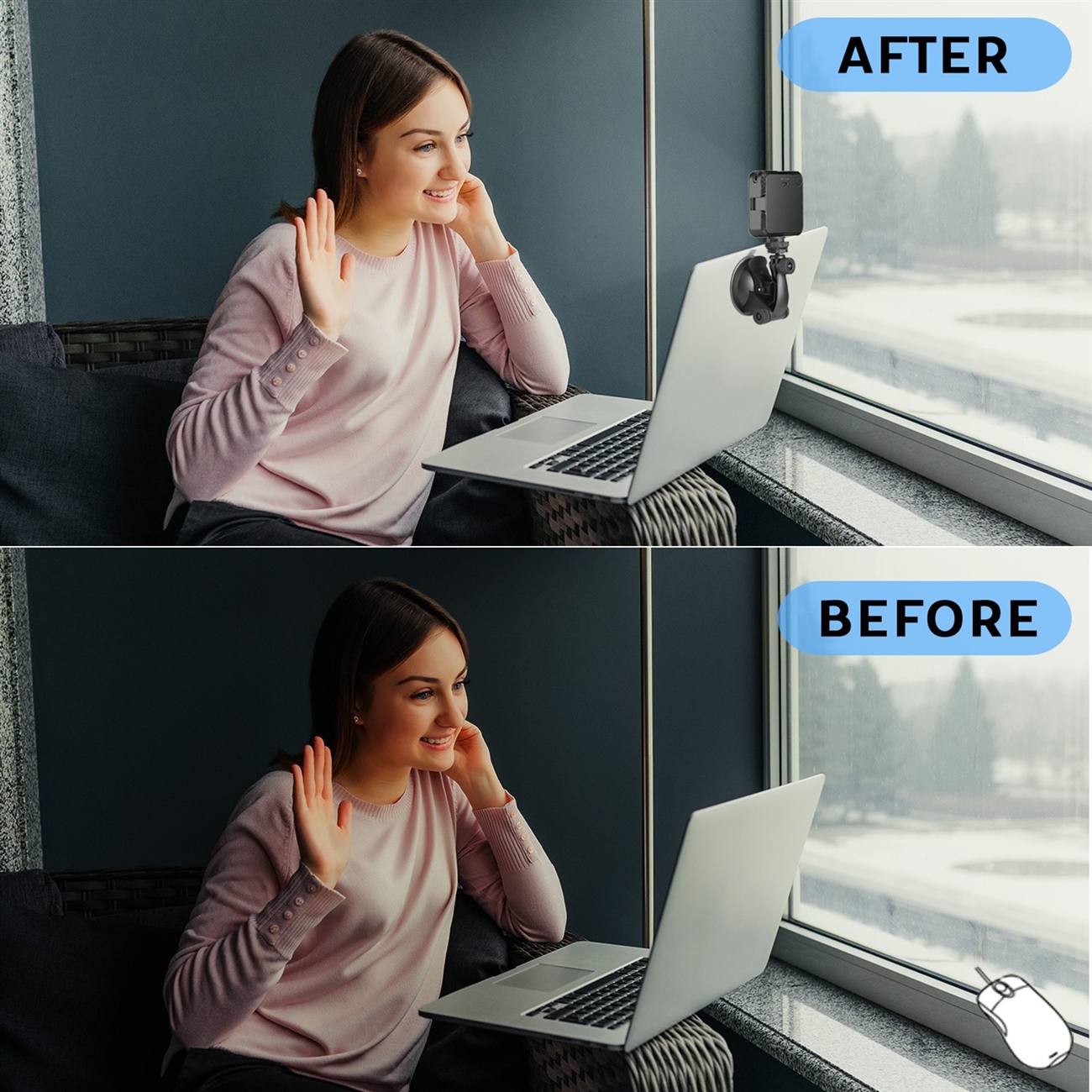 adjust lighting