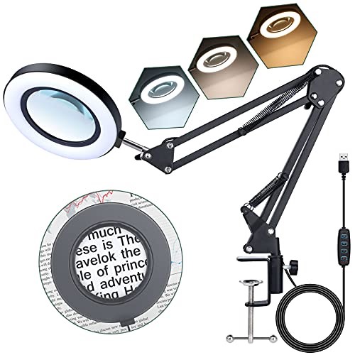 BUSATIA illuminated magnifying glass BUSATIA illuminated magnifying glass