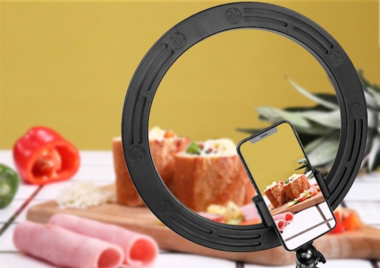 AIXPI Ring Light 10inch Fill Light with Tripod Stand & Phone Holder AIXPI Ring Light 10inch Fill Light with Tripod Stand & Phone Holder