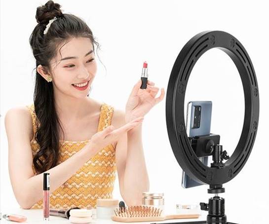 AIXPI Ring Light 10inch Fill Light with Tripod Stand & Phone Holder AIXPI Ring Light 10inch Fill Light with Tripod Stand & Phone Holder