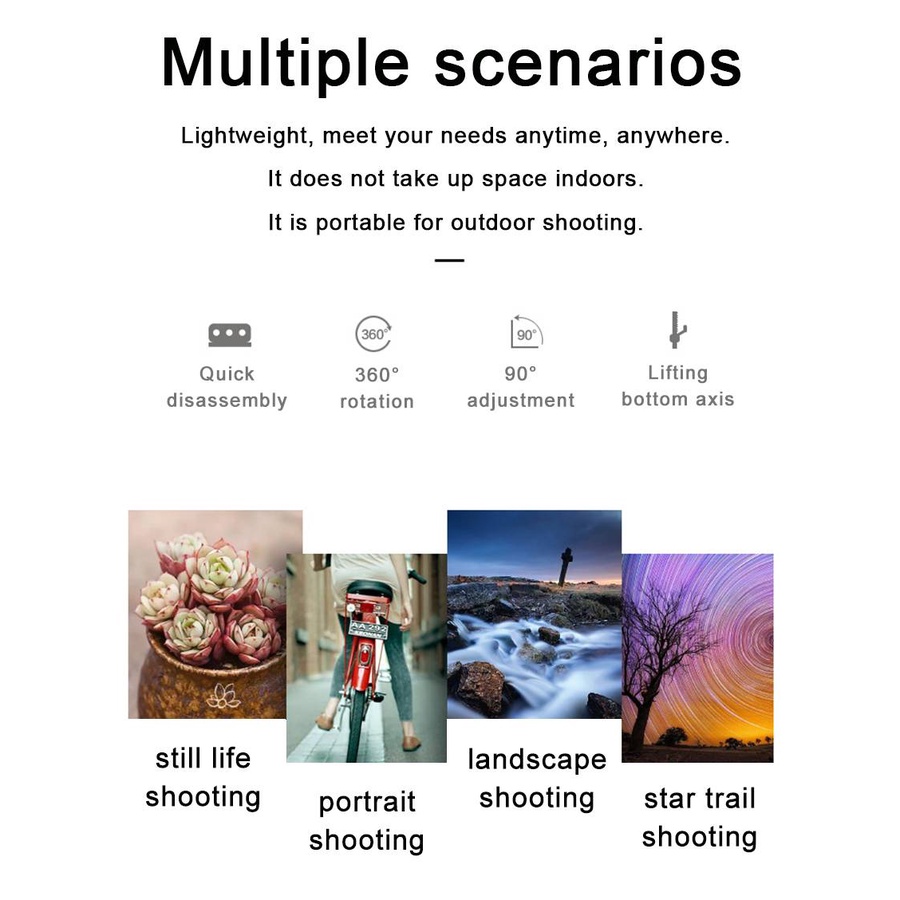 AIXPI LED Fill Light Adjustable Vlog Shooting Kits Tripod AIXPI LED Fill Light Adjustable Vlog Shooting Kits Tripod