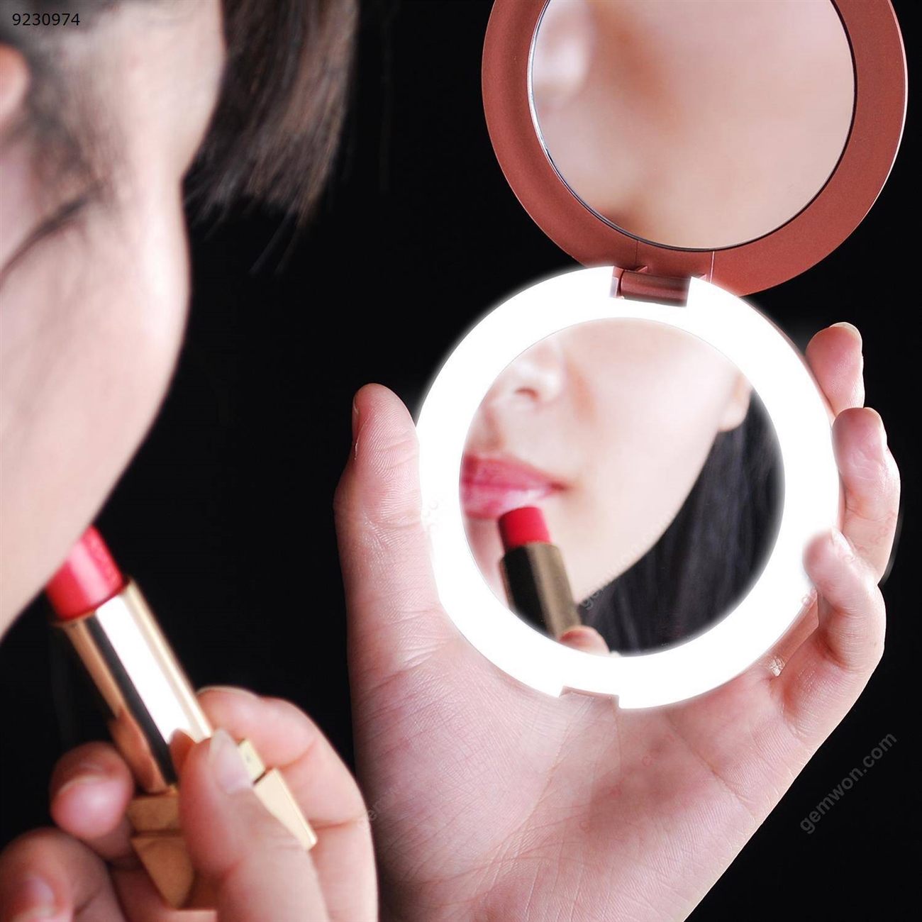 AIXPI Portable LED Folding Makeup Mirror AIXPI Portable LED Folding Makeup Mirror