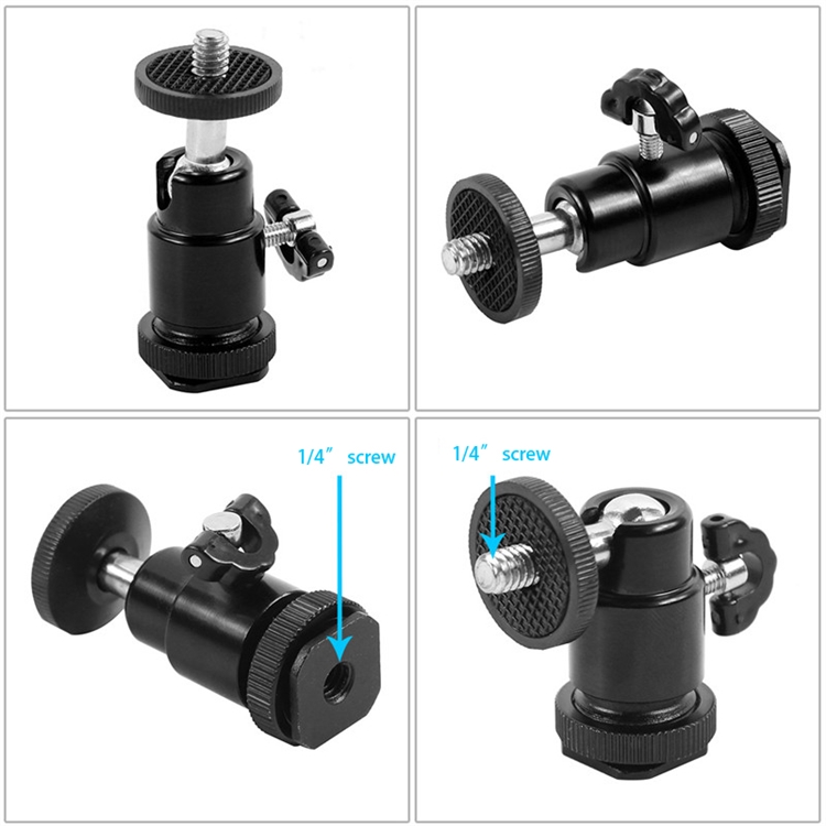 AIXPI 1/4 Inch ScrewTripod Head AIXPI 1/4 Inch ScrewTripod Head