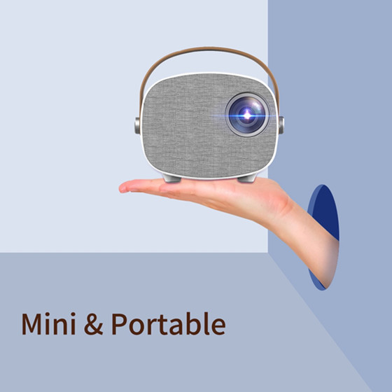 AIXPI Home Use Portable LED Mini Projector AIXPI Home Use Portable LED Mini Projector