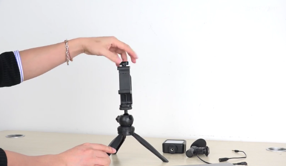 AIXPI video Microphone LED Light Kit Mini Tripod AIXPI video Microphone LED Light Kit Mini Tripod