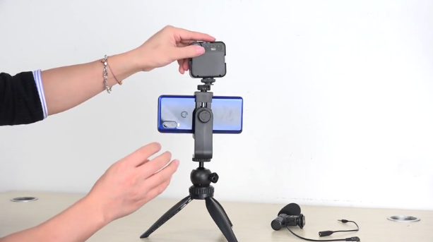AIXPI video Microphone LED Light Kit Mini Tripod AIXPI video Microphone LED Light Kit Mini Tripod