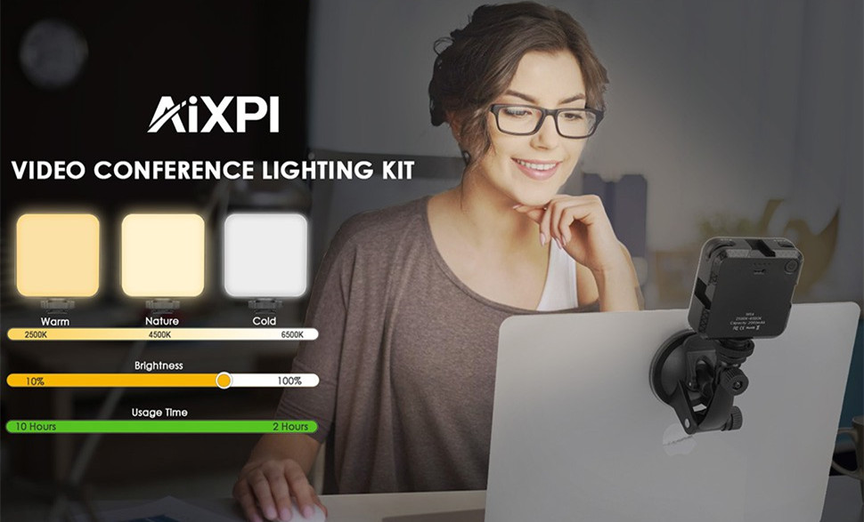  AIXPI Video Conference LED Lighting Kit 