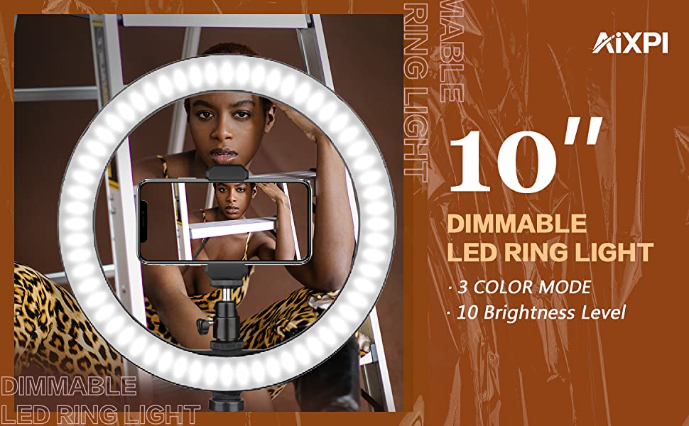 AIXPI 10 Inch Ring Light AIXPI 10 Inch Ring Light