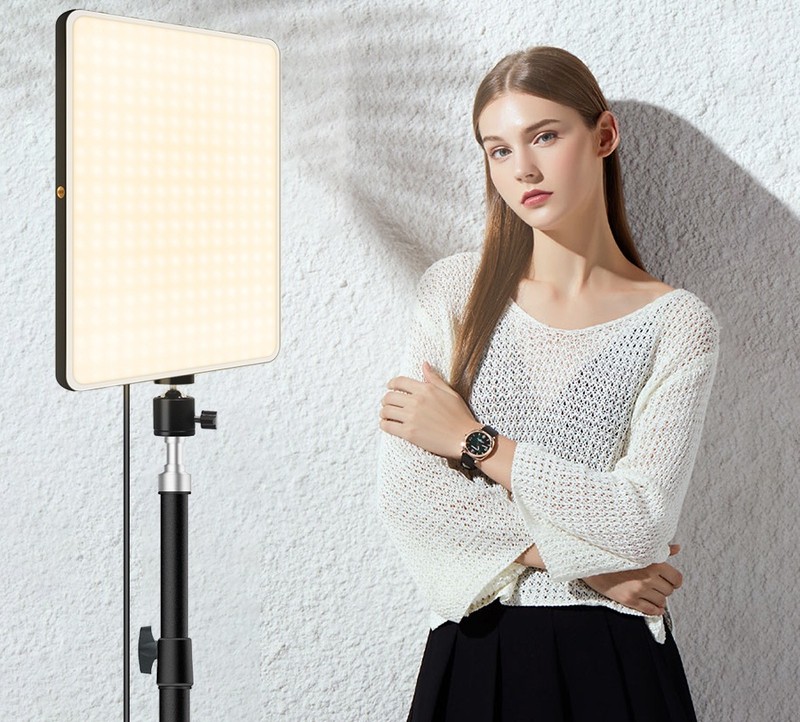 AIXPI LED video tripod remote control dimmable studio fill light AIXPI LED video tripod remote control dimmable studio fill light