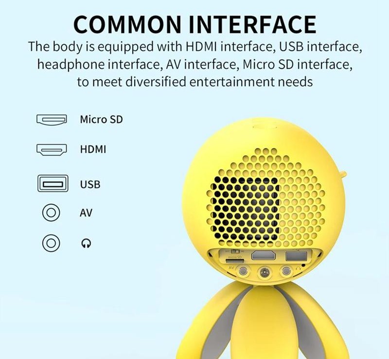 AIXPI HD Projector Supports Mobile Phone With The Same Screen AIXPI HD Projector Supports Mobile Phone With The Same Screen