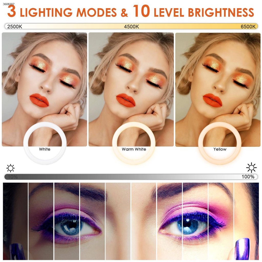 AIXPI 6inch Clip On Laptop Onling Teaching Ring Light Selfie USB Cable Ring Lamp with Tripod Portable Desktop LED Lights Ring Lamp AIXPI 6inch Clip On Laptop Onling Teaching Ring Light Selfie USB Cable Ring Lamp with Tripod Portable Desktop LED Lights Ring Lamp