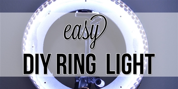 How to Make DIY LED Ring Light