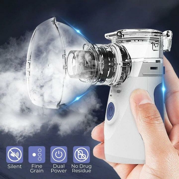 Mini Ultrasonic Portable Nebulizer Inhaler Mist Humidifier Machine view 2