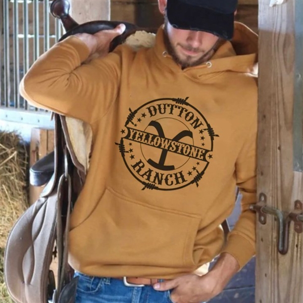 Picture of YELLOW STONE American Drama Spring and Autumn Casual Long-sleeved Youth Pullover Unisex