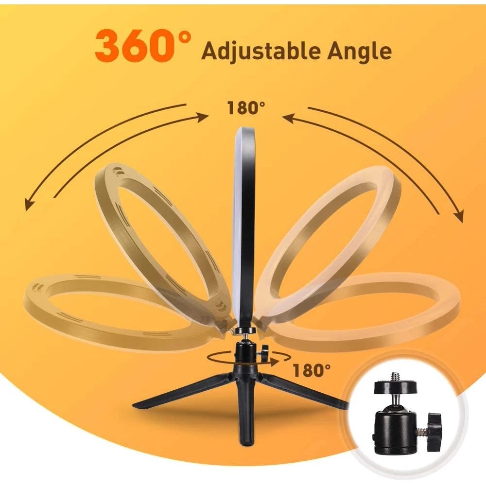 360° adjustable angle