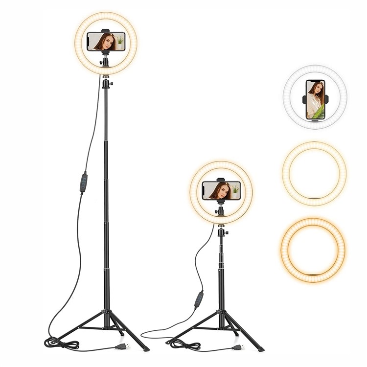 aixpi l218 ring light with tripod aixpi l218 ring light with tripod